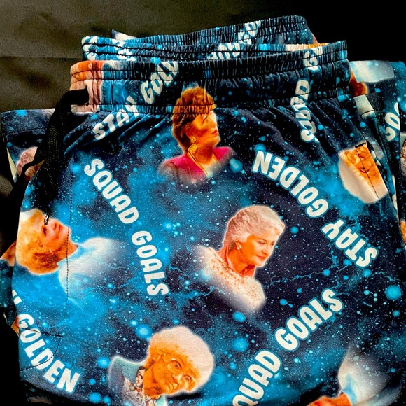 Other - Men pajama pants with Golden Girls print. Size Large